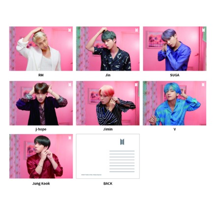 [BTS] MAP OF THE SOUL : PERSONA LENTICULAR POSTCARD (가로)